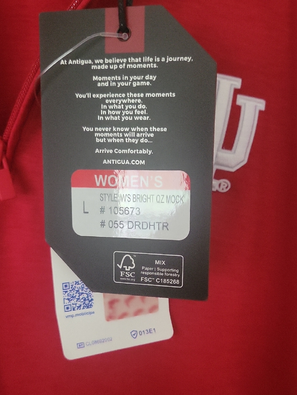 Indiana University Quarter-Zip Pullover - Picture 5 of 5